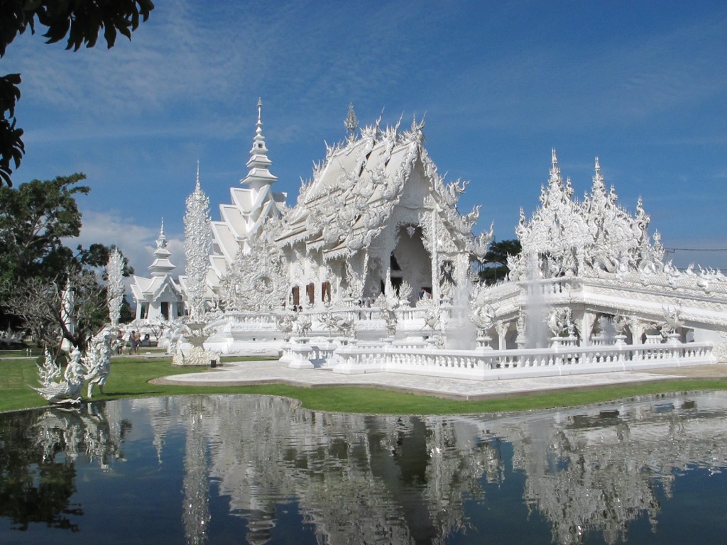 White Temple outside Chiang Rai