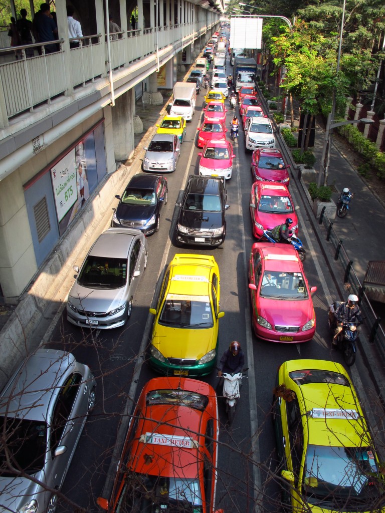 traffic in Bangkok